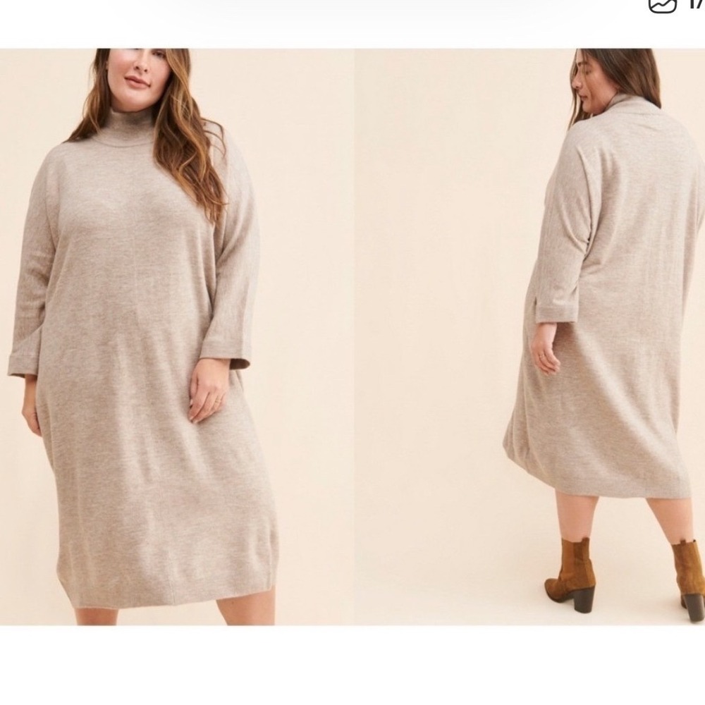 Anthropologie Saturday Sunday Cacoon sweater Midi Dress